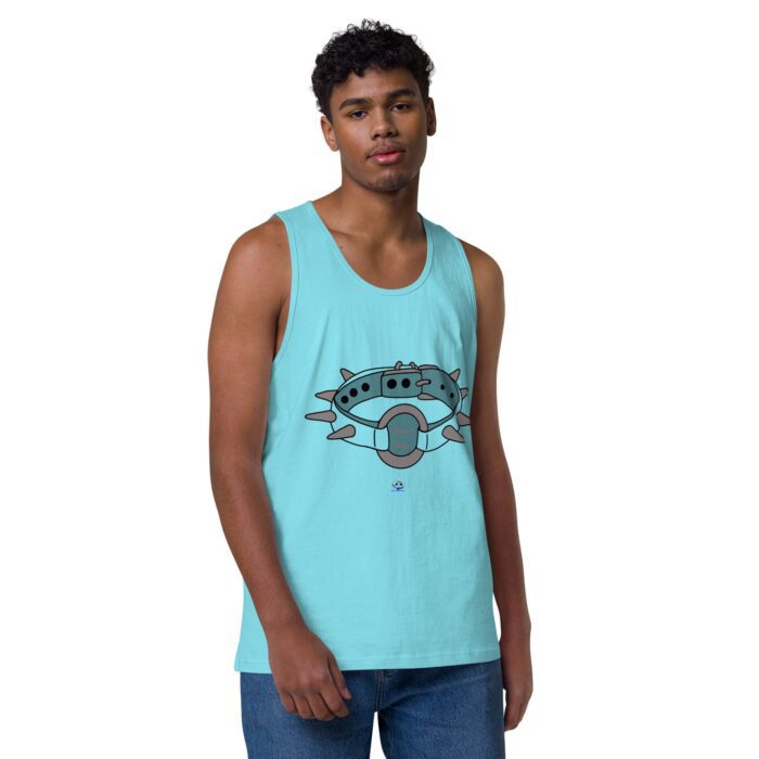 Men’s premium tank top - Spiked Collar - Image 42