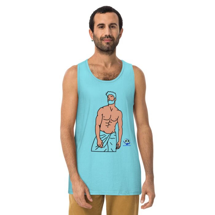 Men’s premium tank top - Bathhouse - Image 19