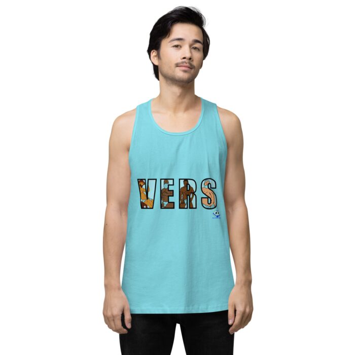Men’s premium tank top - VERS Cutout - Image 51