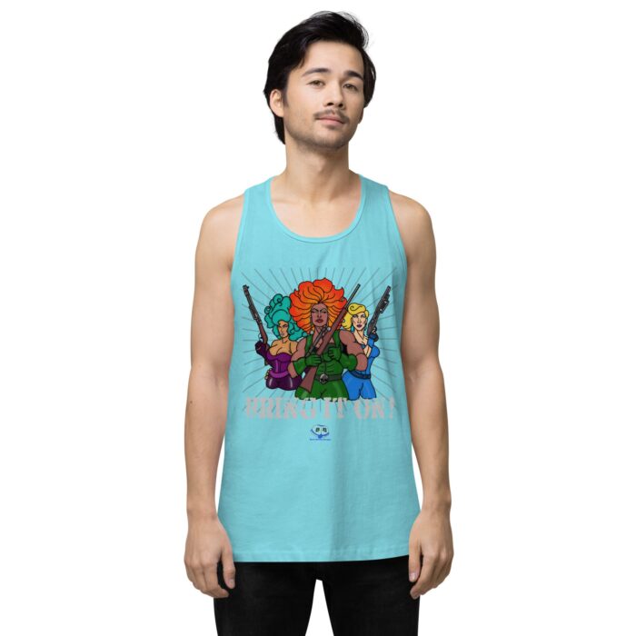 Men’s premium tank top - War on Drag - Image 51