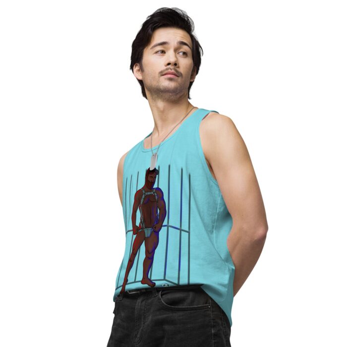 Men’s premium tank top - Busted - Image 54