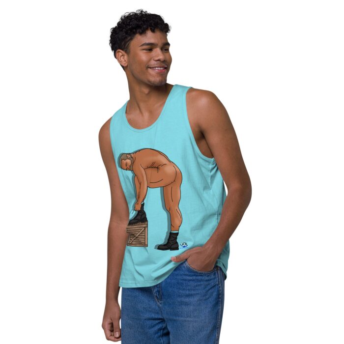 Men’s premium tank top - Crated - Image 39