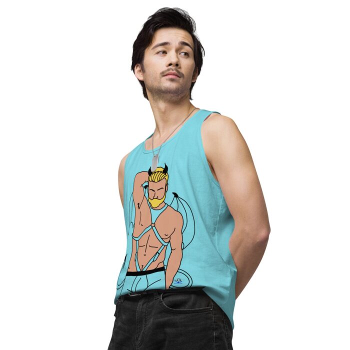 Men’s premium tank top - Devil - Image 54