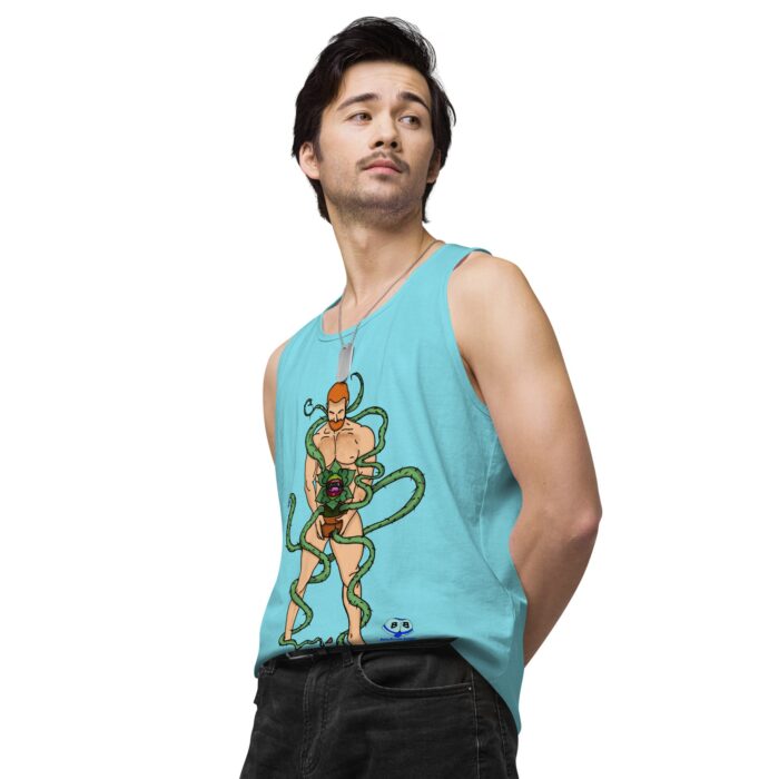 Men’s premium tank top - Feed Me - Image 54