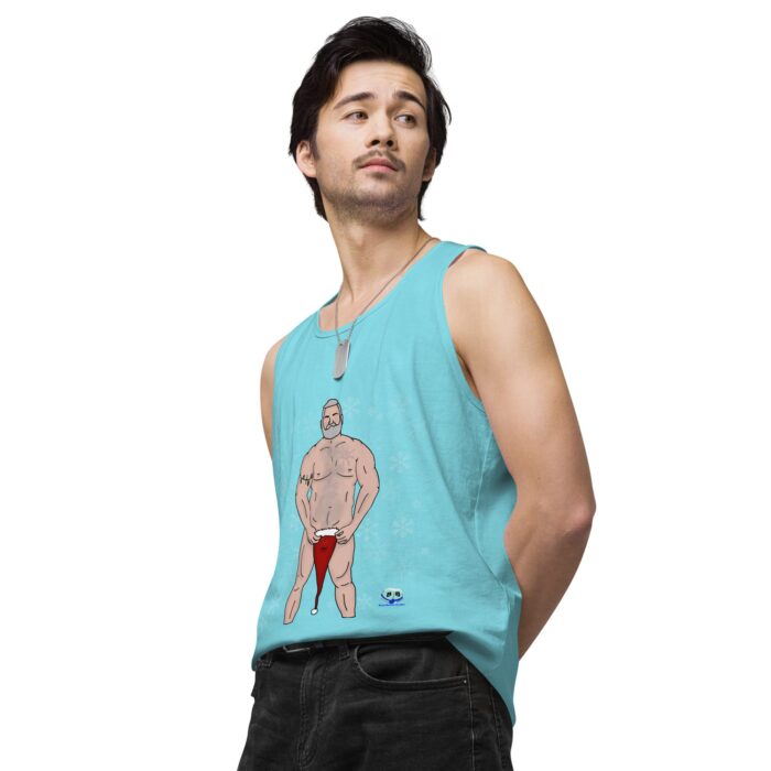 Men’s premium tank top - Frosted - Image 54
