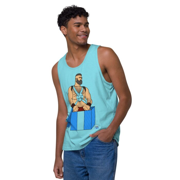 Men’s premium tank top - Gifted - Image 44