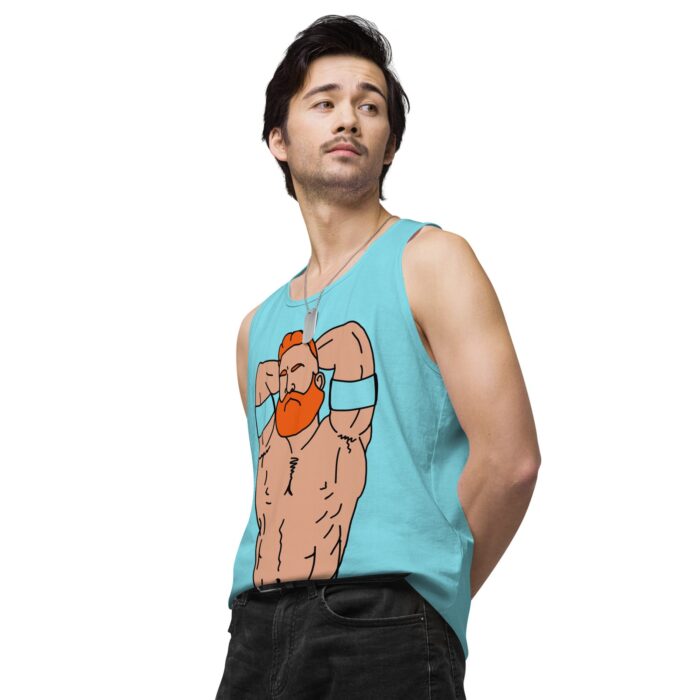 Men’s premium tank top - Ginger Pits - Image 54