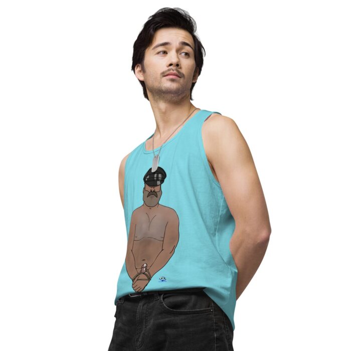 Men’s premium tank top - Hairy Daddy - Image 54