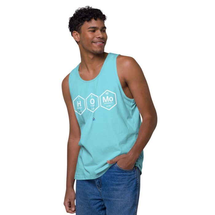 Men’s premium tank top - Homo Chemistry - Image 43