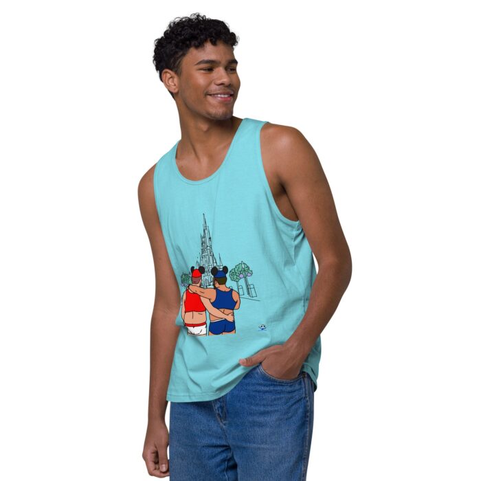 Men’s premium tank top - Main Street PG - Image 43