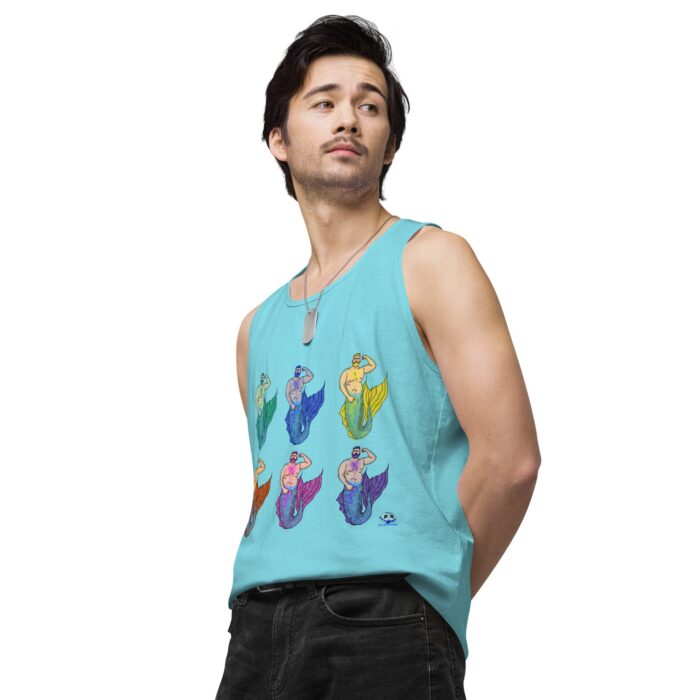 Men’s premium tank top - MerCub Multi - Image 54