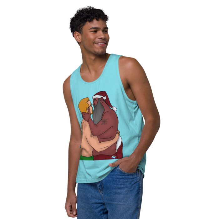 Men’s premium tank top - Mr & Mr Clause - Image 43