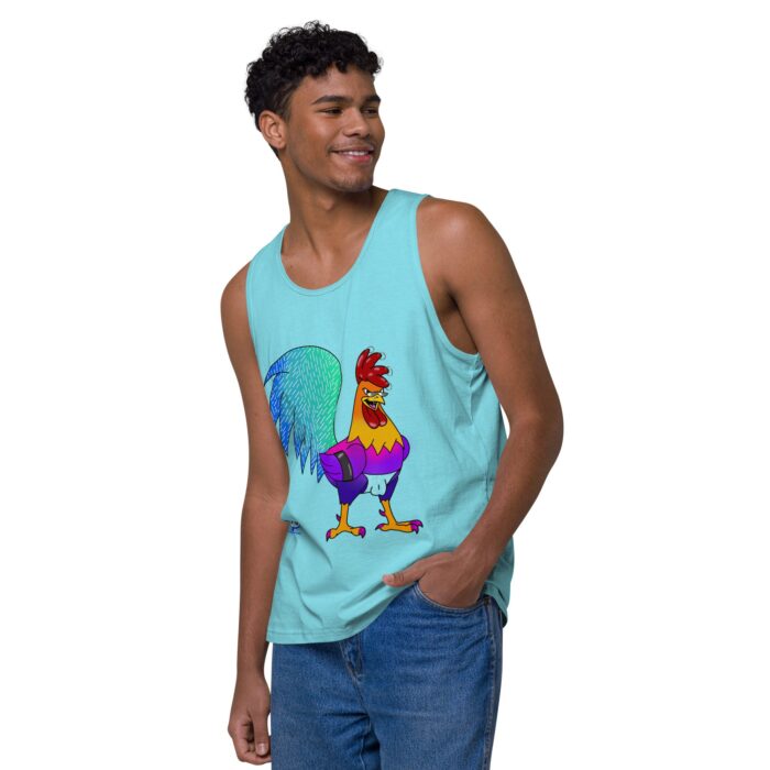 Men’s premium tank top - Pecker - Image 43