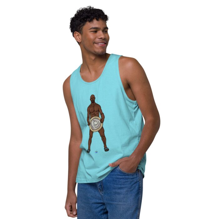 Men’s premium tank top - Safety First - Image 43