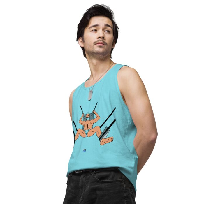 Men’s premium tank top - Sling Set - Image 54
