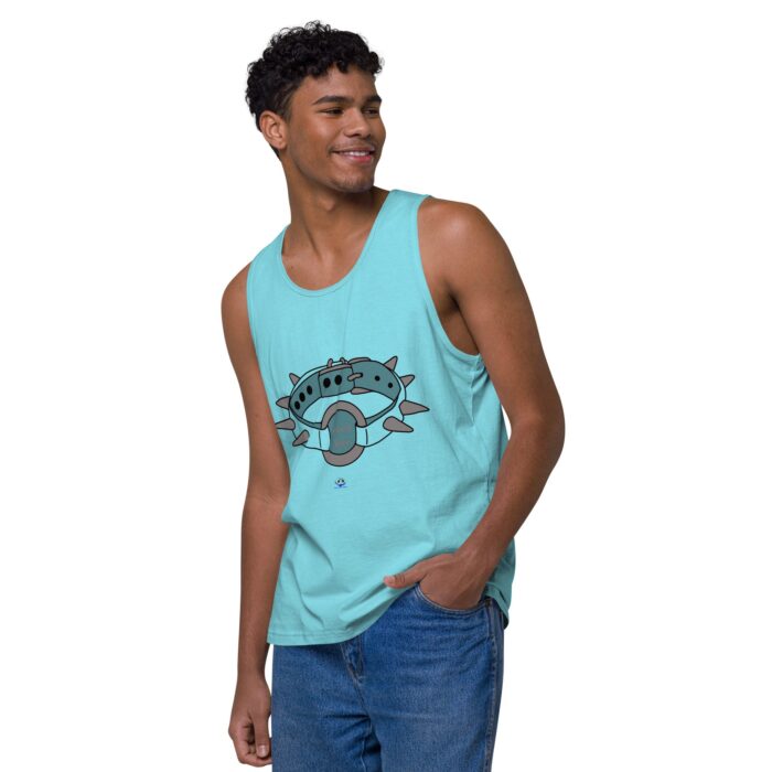 Men’s premium tank top - Spiked Collar - Image 44