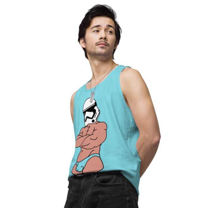 Men’s premium tank top - Super Trooper - Image 54