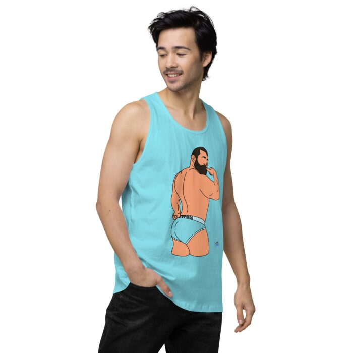 Men’s premium tank top - Bottom - Image 54