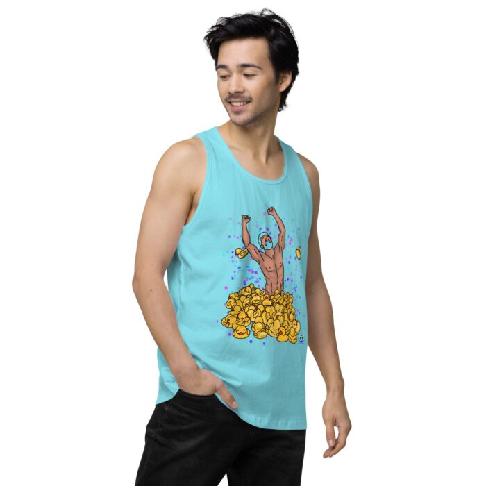 Men’s premium tank top - Cruising for Ducks - Image 54