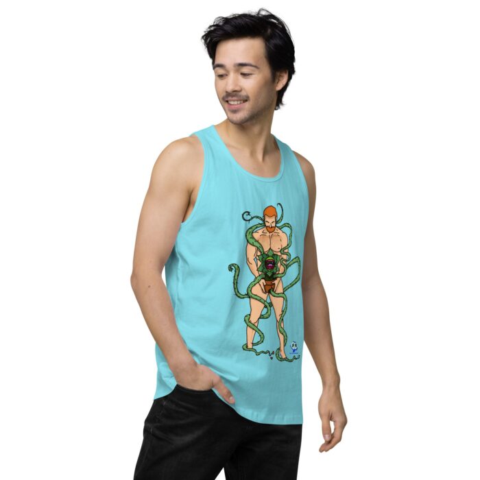 Men’s premium tank top - Feed Me - Image 53