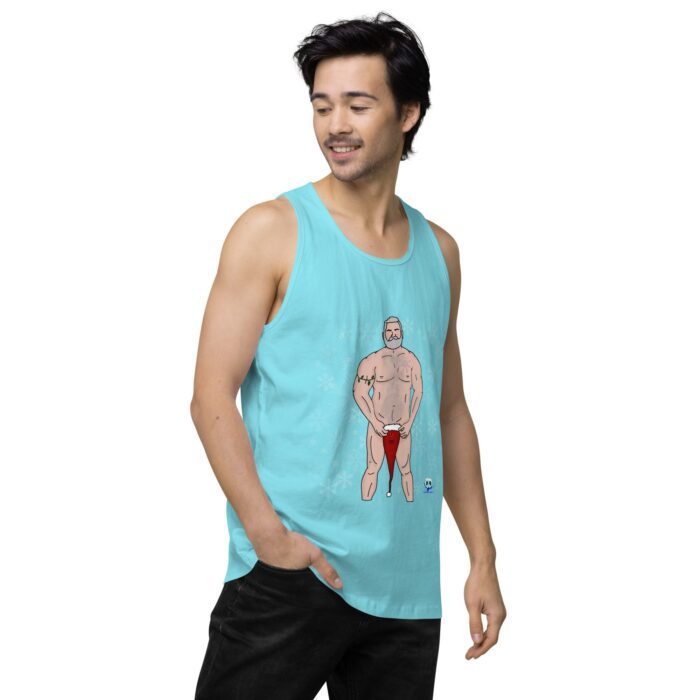 Men’s premium tank top - Frosted - Image 53