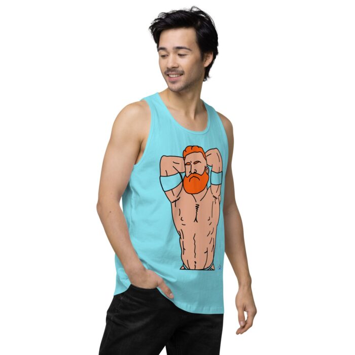 Men’s premium tank top - Ginger Pits - Image 53