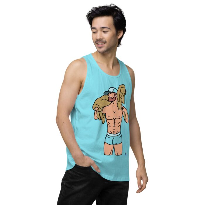 Men’s premium tank top - Man's Best Friend - Image 53