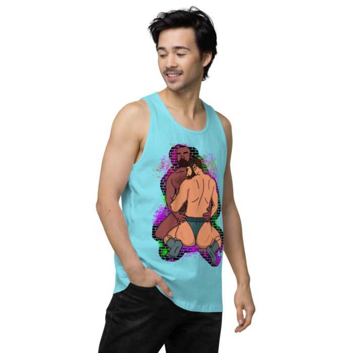 Men’s premium tank top - Mesh - Image 53