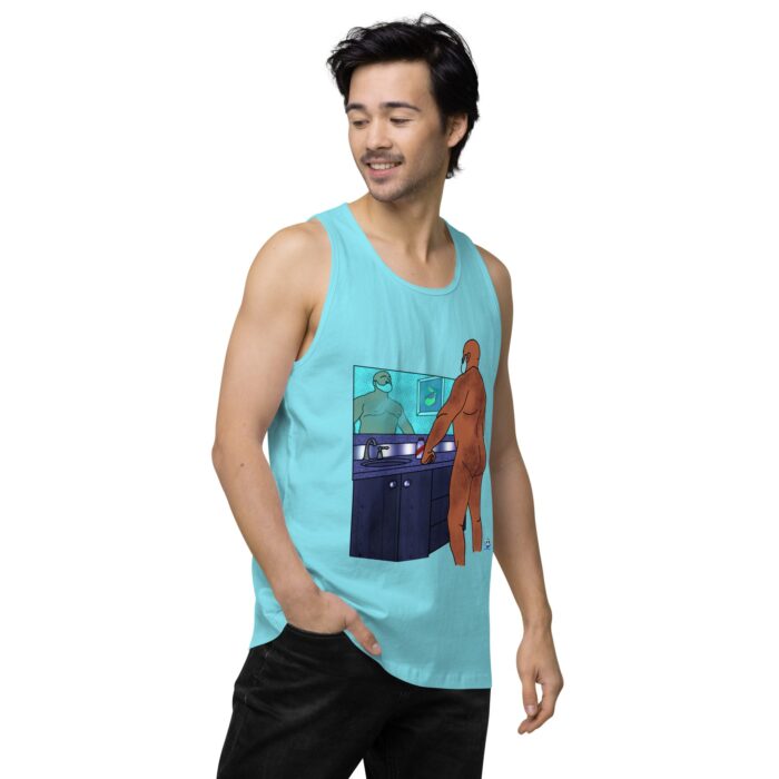 Men’s premium tank top - Morning Routine - Image 53