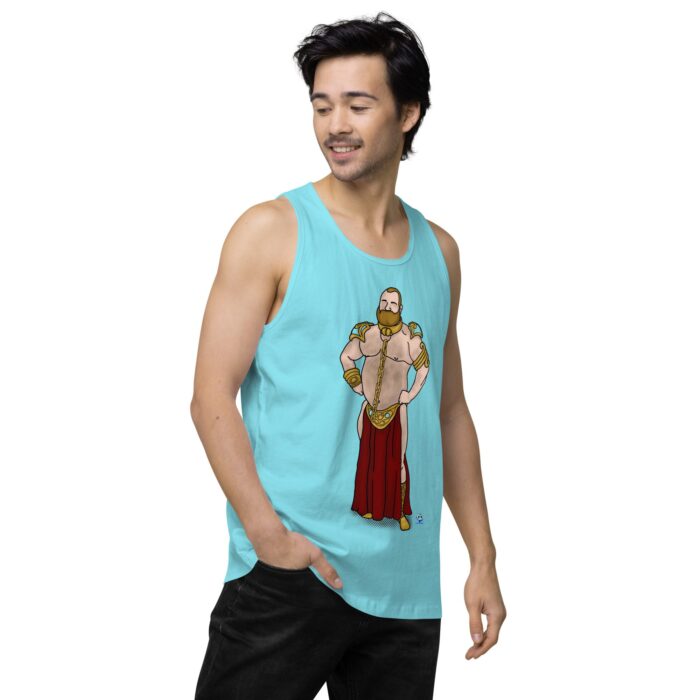 Men’s premium tank top - Prince Slaya - Image 43