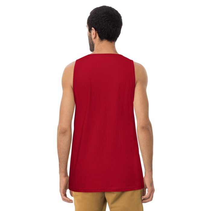 Men’s premium tank top - Giraffe Couch - Image 7
