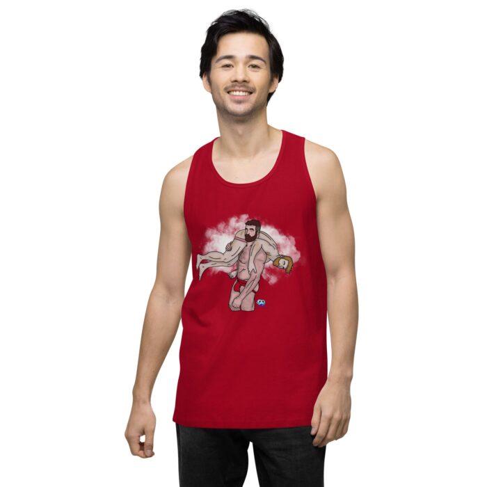 Men’s premium tank top - Carry On - Image 12