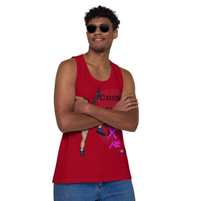 Men’s premium tank top - Come and Take Me - Image 7