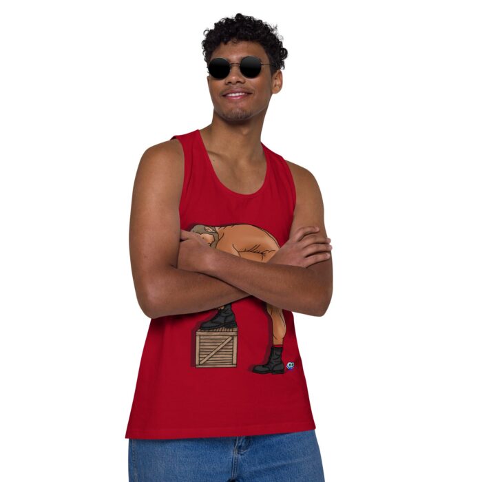 Men’s premium tank top - Crated - Image 7