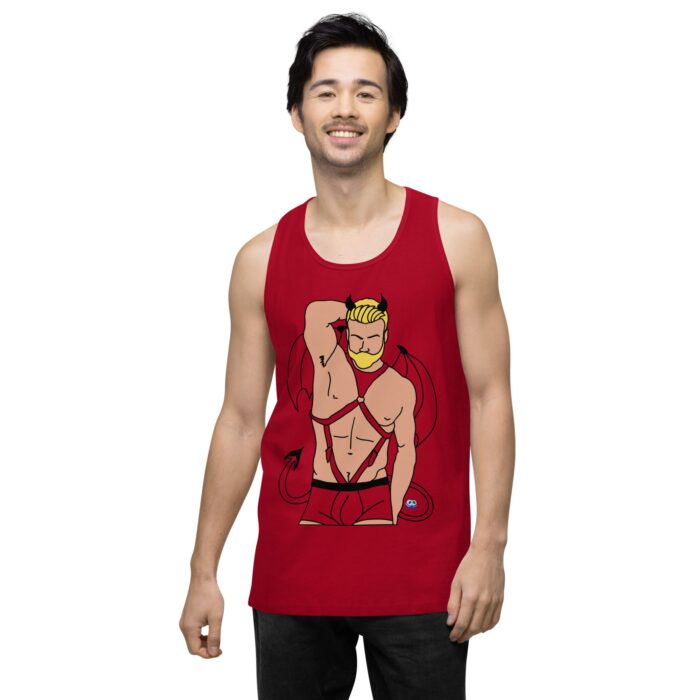 Men’s premium tank top - Devil