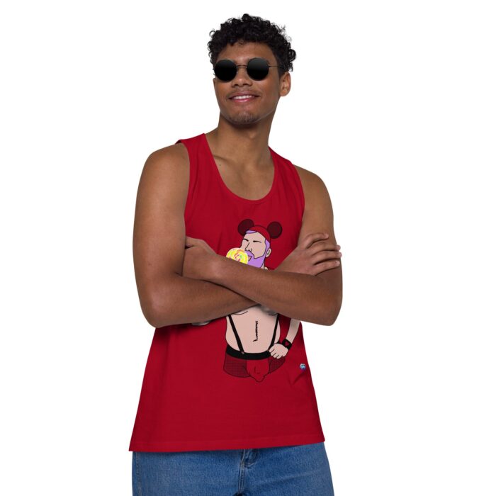 Men’s premium tank top - Disney Sucker - Image 11