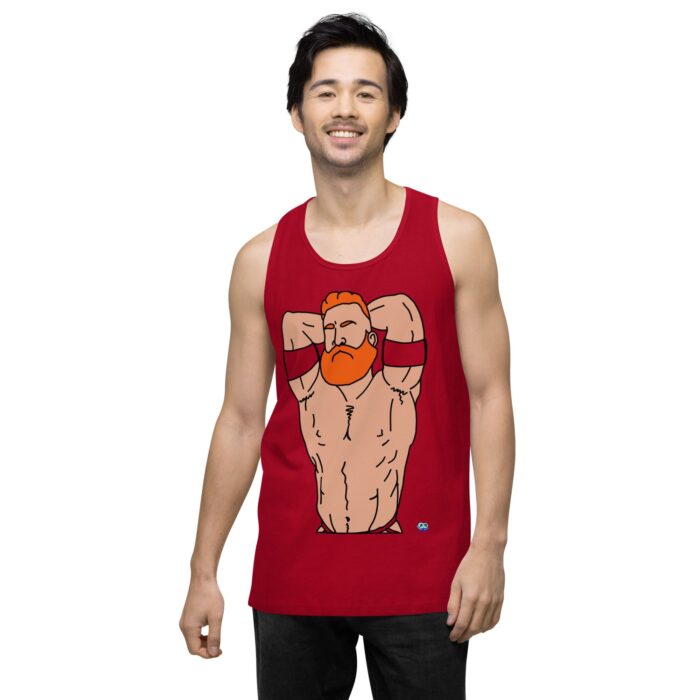 Men’s premium tank top - Ginger Pits - Image 12