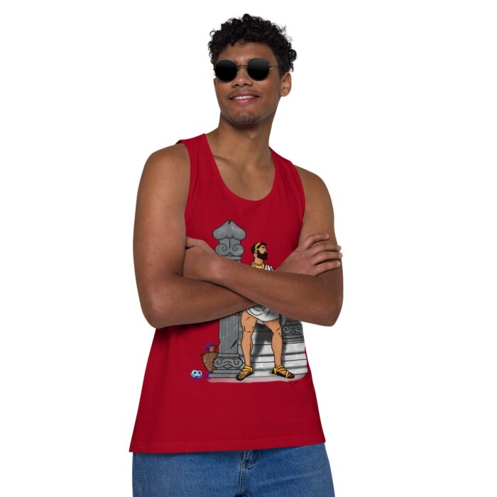 Men’s premium tank top - Hunkules - Image 10
