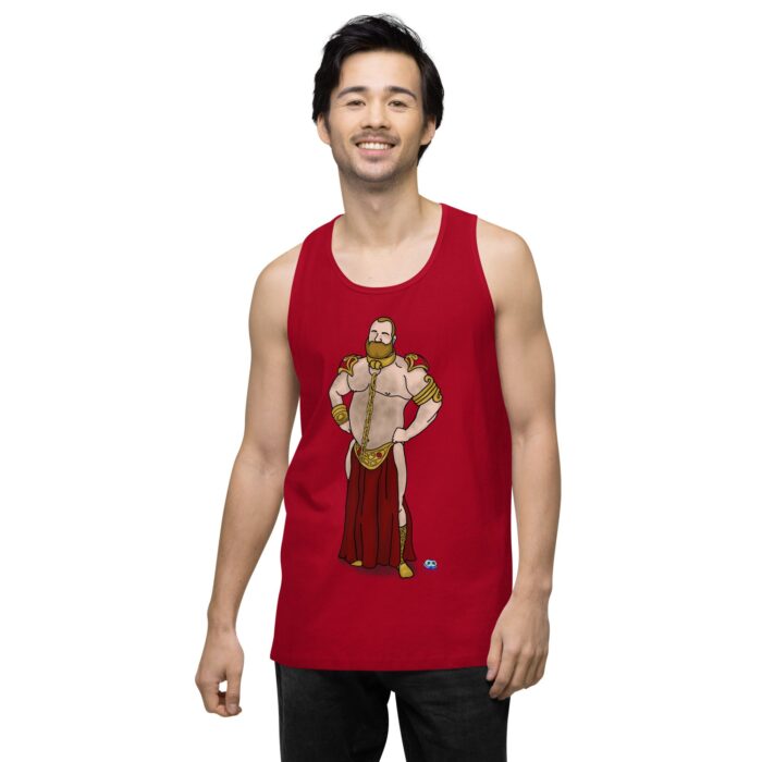 Men’s premium tank top - Prince Slaya - Image 7
