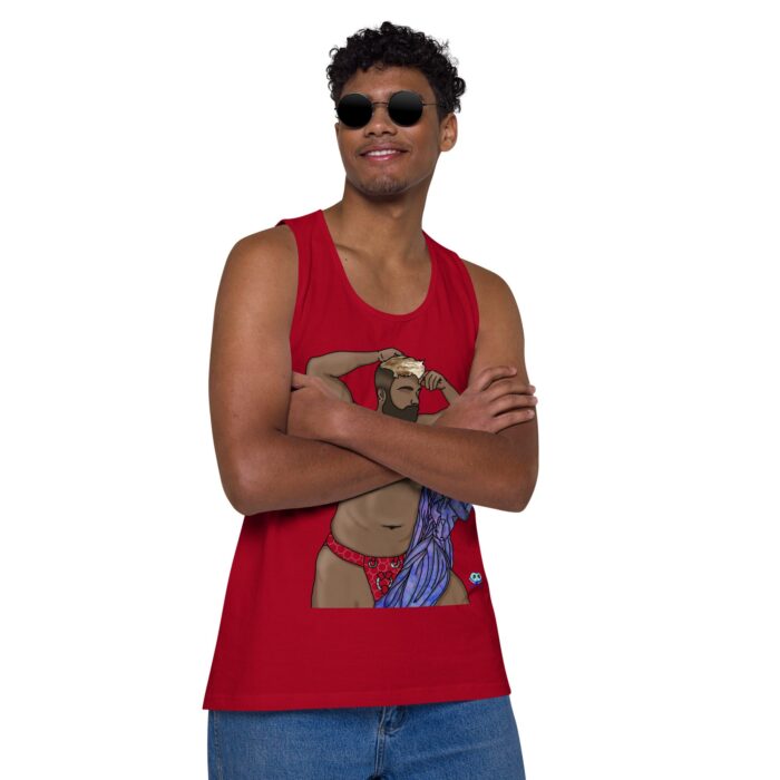 Men’s premium tank top - Sheets - Image 10