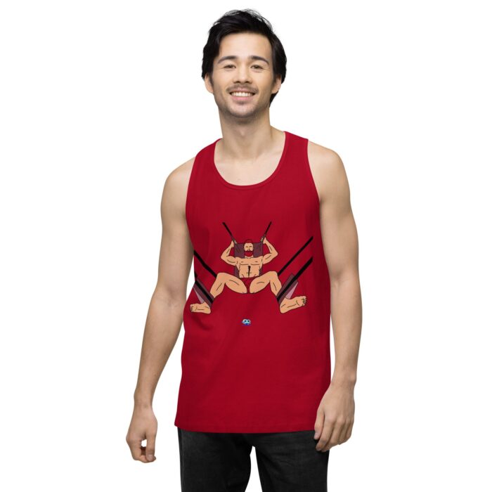Men’s premium tank top - Sling Set - Image 13