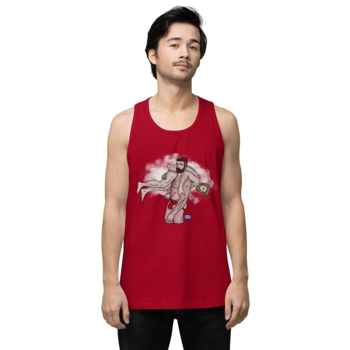 Men’s premium tank top - Carry On - Image 11