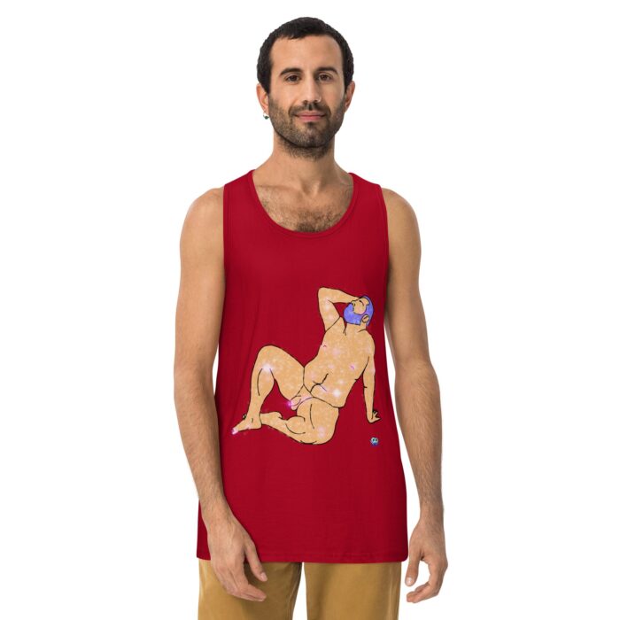 Men’s premium tank top - Cosmic - Image 6
