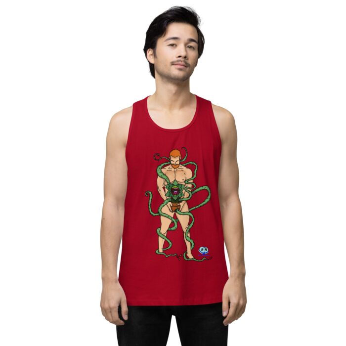 Men’s premium tank top - Feed Me - Image 12