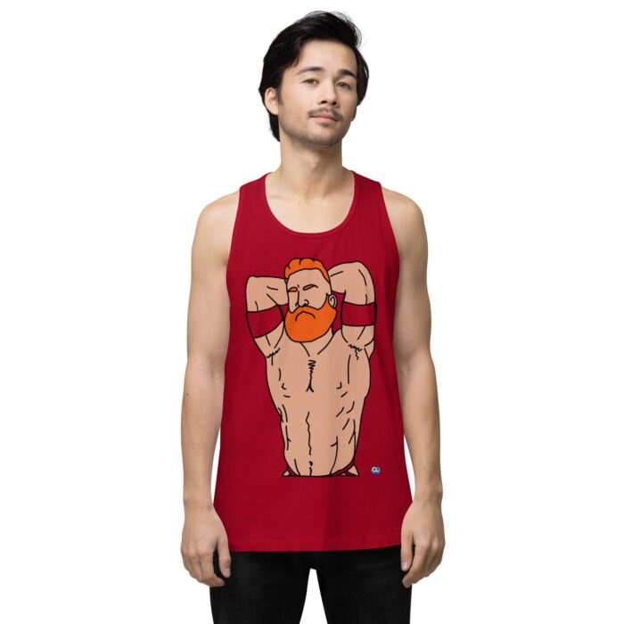 Men’s premium tank top - Ginger Pits - Image 11