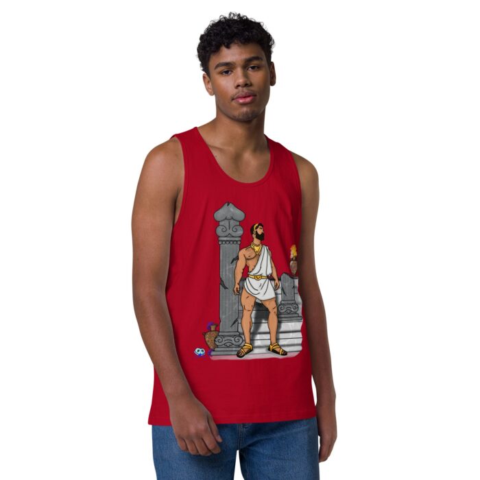 Men’s premium tank top - Hunkules - Image 9