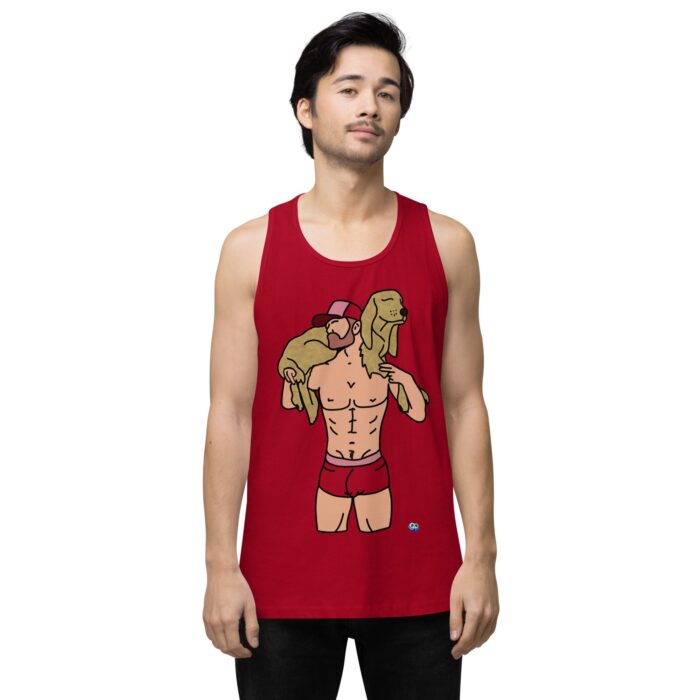 Men’s premium tank top - Man's Best Friend - Image 11