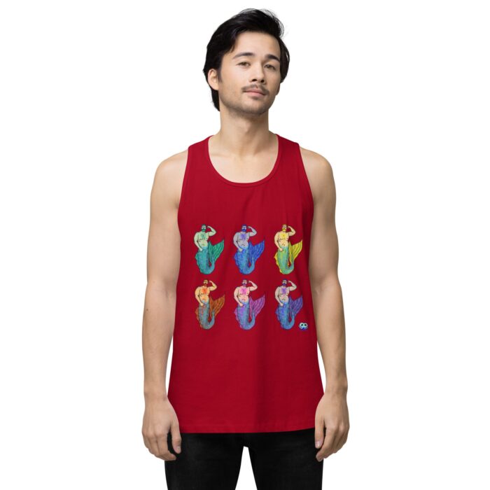 Men’s premium tank top - MerCub Multi - Image 12