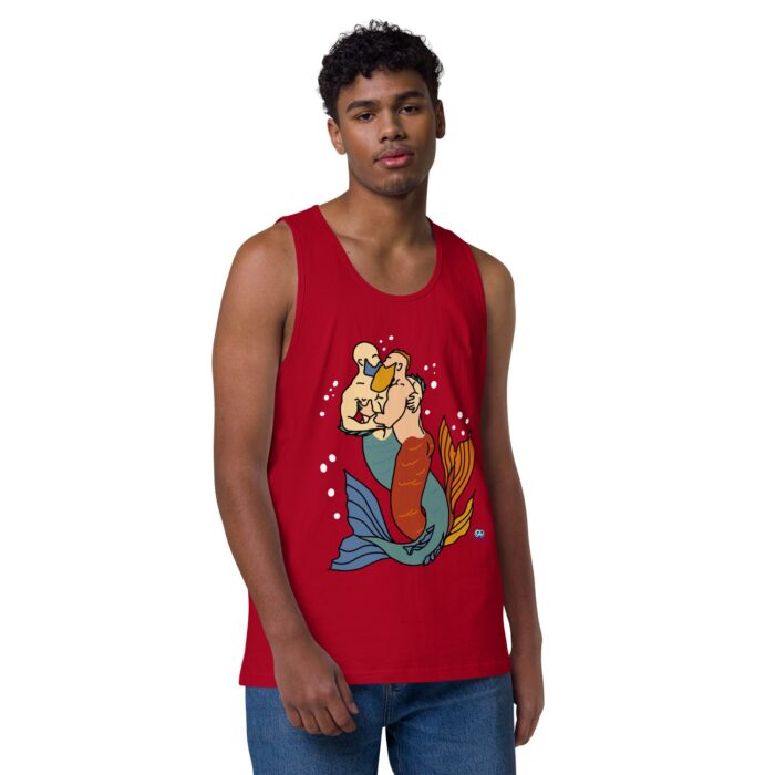 Men’s premium tank top - MerMen - Image 10