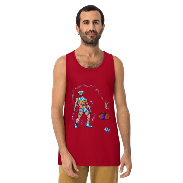 Men’s premium tank top - Midnight - Image 6